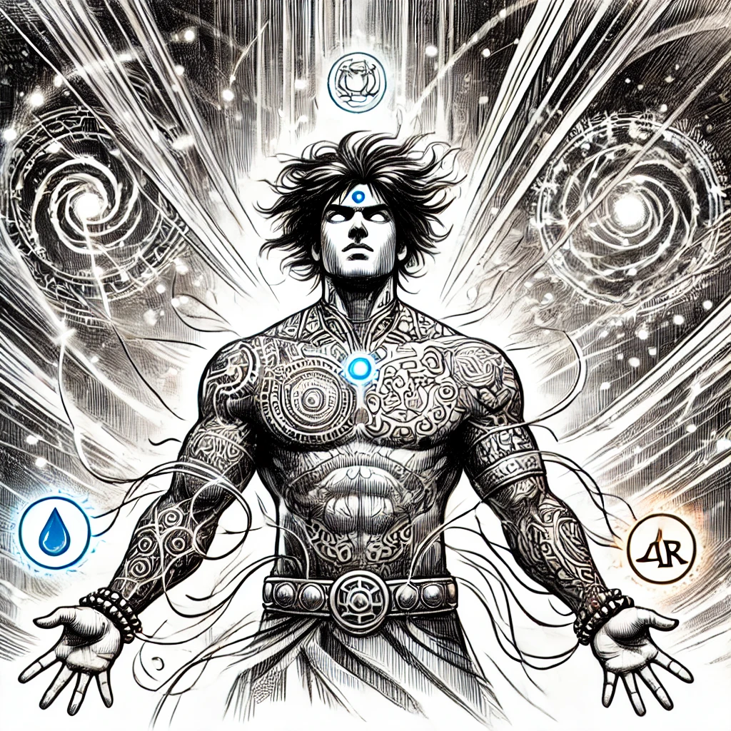 Aarav transforming into Shakti